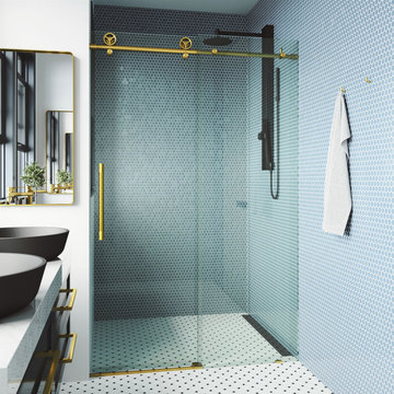 Elan Cass Aerodynamic Frameless Glass Door