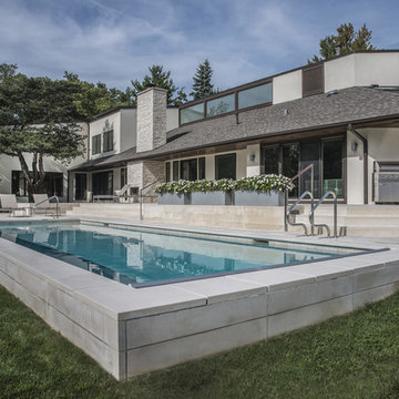 Backyard Patio with Pool