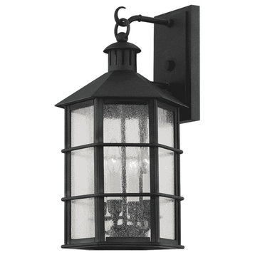 Troy Lake County 4-Light Wall Sconce, French Iron