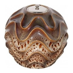 Alpine Small Ceramic Fire Pot - Tabletop Fireplaces