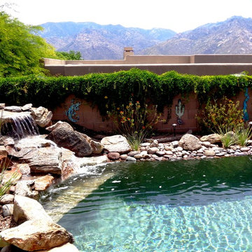 Waterfall & Natural Beam Remodel