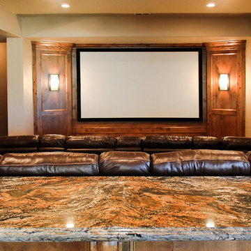 A Basement Remodel for Entertaining