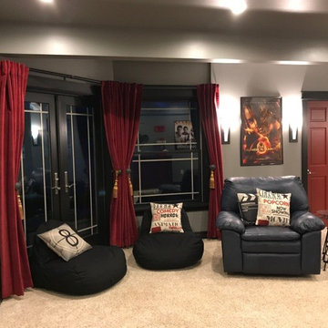 Arcade- Movie Room- renovation