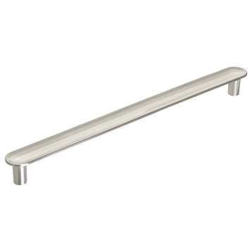 Amerock Concentric Bar Cabinet Pull, Satin Nickel, 7-9/16" Center-to-Center