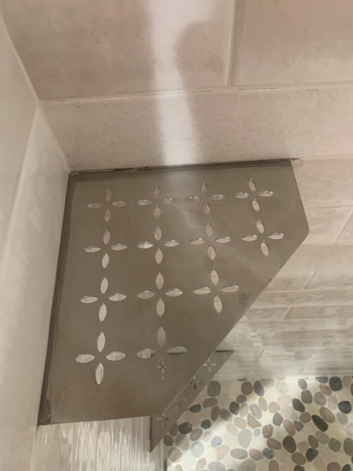 Schluter shelf installation