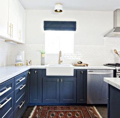 Flush mount outlet over sink light