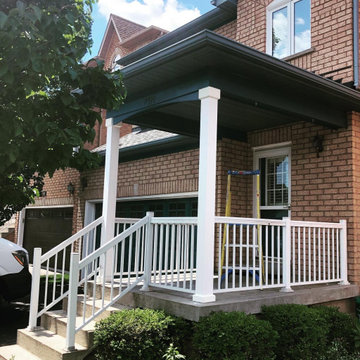 Square Columns installation in Mississauga