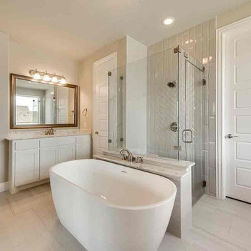 Sheer Whites and Neutrals, Bathroom Makeover in Pico Rivera, CA