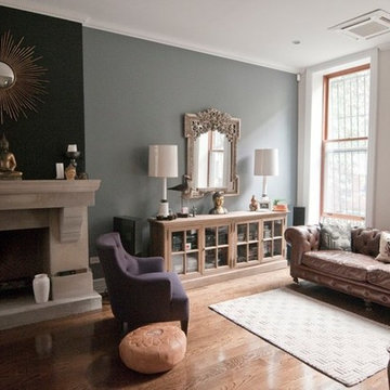 W.47TH ST. - MANHATTAN BROWNSTONE RENOVATION Interior Family Room