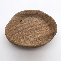 Hand-Carved Sandstone Soap Dish - Soap & Lotion Dispensers