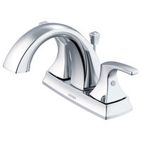 Vaughn Two Handle Centerset Bath Faucet, Chrome