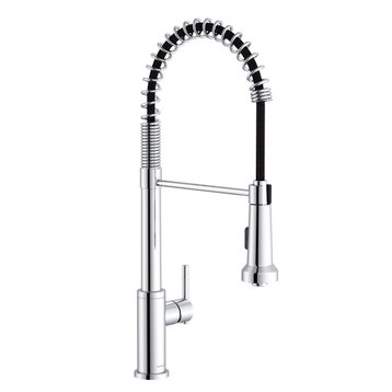 Parma 1H Pre-Rinse Pull-Down Kitchen Faucet 1.75gpm, Chrome