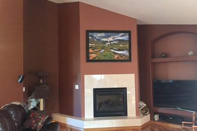 Example of a classic living room design in Denver