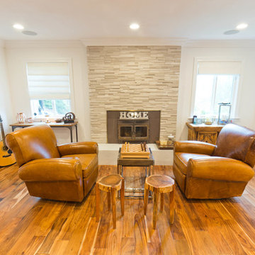 Walnut Creek General Remodeling - Kitchen - living fireplace
