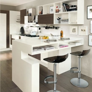 Modern Italian Custom Made Kitchens by LUBE