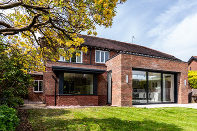 Photo of a medium sized contemporary home in Manchester.