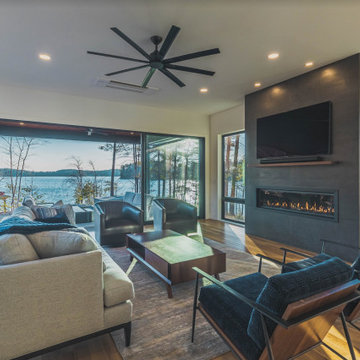 Modern Lake House at Lake James