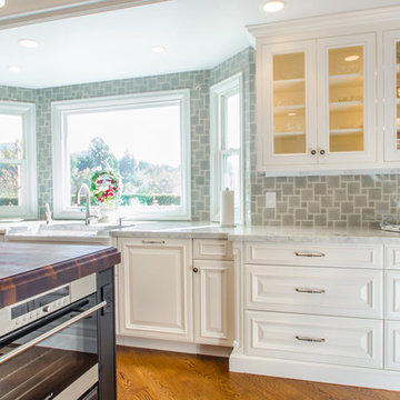 Orange Kitchen Remodel