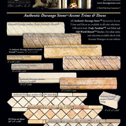 Authentic Durango Stone&trade; - Authentic Durango Stone&trade; Decos & Trim Pieces - Accent Trim And Border Tile