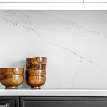 Modern High Contrast Kitchen