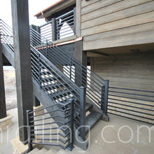 outdoor stair rail