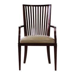 Slat Back Arm Chair - Baker Furniture - Armchairs And Accent Chairs