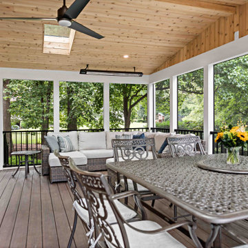 Beautiful Home Gym Addition & Screened Porch Remodel