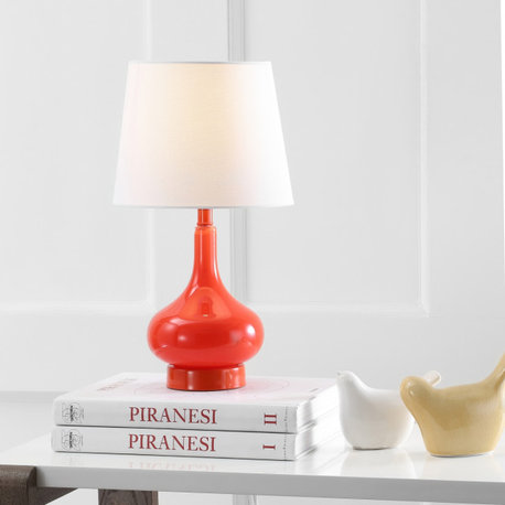 Safavieh Amy Mini Table Lamp, Orange
