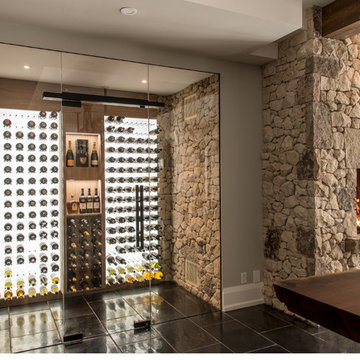 Rustic Wine Cellar by Papro Consulting