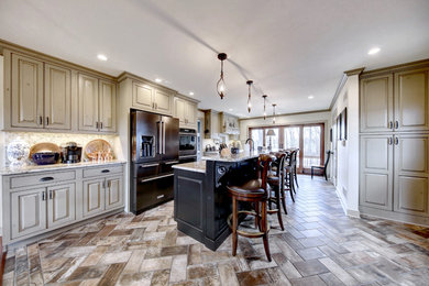 Example of a kitchen design in Other