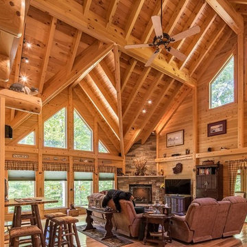 Big Twig Homes Katahdin cedar log home
