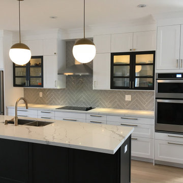 IKEA Kitchen - Axstad White and Lerhyttan Black-Brown