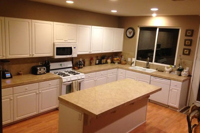 small kitchen & floor remodel