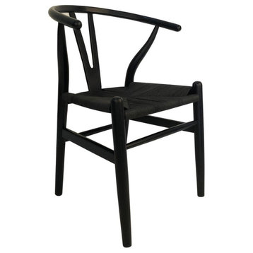 Ventana Dining Chair Black-Set of 2