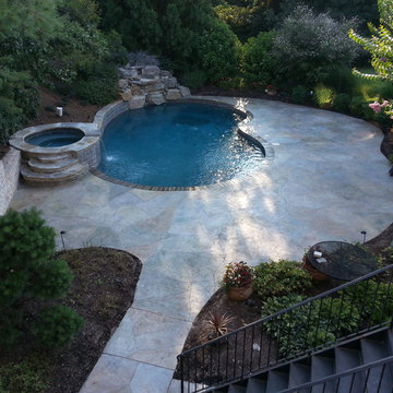 Pool Deck - Natural Stone Look