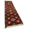 Rug N Carpet Handmade Turkish 2' 9'' x 11' 4'' Rustic Runner Rug