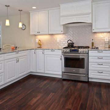 1950's Home transformed into Modern Kitchen & Dining Room
