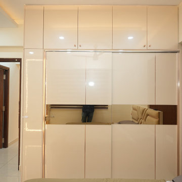 Wardrobe Design | 3BHK Apartment Interiors