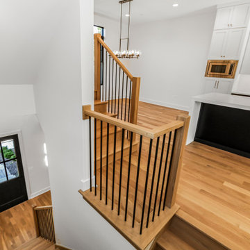 End Unit - Transitional Modern Luxury Rowhome Heritage Place Naperville, IL