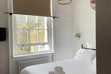 Design ideas for a bedroom in London.