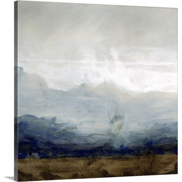 "Hazy Blue Horizon" Wrapped Canvas Art Print, 20"x20"x1.5"