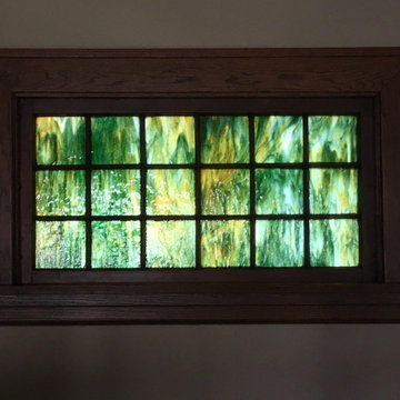 Custom Art Glass Installation, Potekglass
