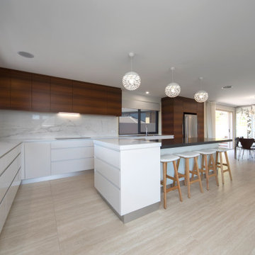 Modern Minimalist Kitchen/Dining/Outdoor