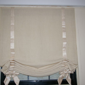 Roman Shade in Young Girl's Bedroom