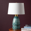 Zoe Feldman by Mitzi Tenley Table Lamp Aged Brass/Ceramic Inchyra Blue