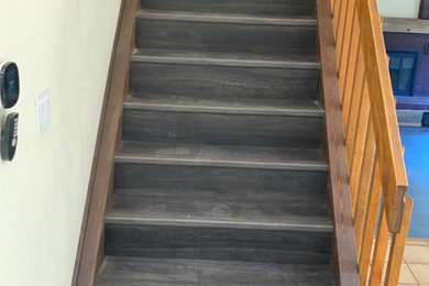 Inspiration for a timeless staircase remodel in Denver