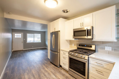 Transitional kitchen photo in Indianapolis