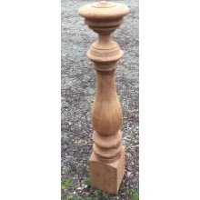 newel posts and mantels / fireplace