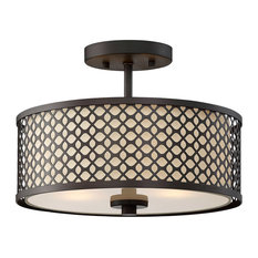 50 Most Popular Fabric Flush Mount Ceiling Lights For 2020 Houzz