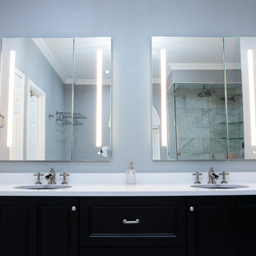 Modern Tech Savvy Master Bath